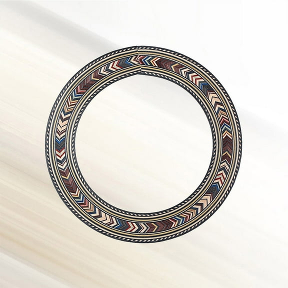 GOOHOCHY Durable MultiColor Synthetic Guitar Rosette Accessories for Acoustic Classical Guitars 94mm