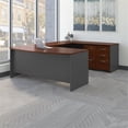 thumbnail image 2 of Scranton & Co Bureau en Forme de U 72 Pouces avec Piédestal, 2 of 8