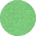 thumbnail image 1 of Ahgly Company Indoor Round Patterned Stoplight Go Green Area Rugs, 6' Round, 1 of 6