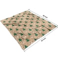 thumbnail image 4 of Brown Christmas Tree Pattern Blanket,Comfortable Soft Lamb Wool Throw Blanket,All Season,Warm Lightweight Blankets for Sofa Bed Couch Living Room Chair,50"x60", 4 of 4