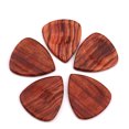 thumbnail image 1 of Púa de madera para guitarra grabable, metralla de madera, púa de ukelele para bajo folk, accesorios de guitarra, 1 of 4