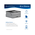 Brother HLL2325DW Monochrome Laser Printer, Wireless Networking