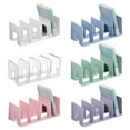 thumbnail image 6 of Desk Book End 4 Compartment Acrylic Bookend Space Saving Desk Bookend 32x14x13cm, 6 of 6