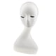 thumbnail image 1 of Cabeza de peluca de plástico de 17" - Cabeza de maniquí femenino alto con soporte y soporte para peluca, modelo, 1 of 9