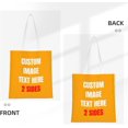 thumbnail image 3 of Custom Tote Bag Bags With Logo Personalized Custom Bags Shopping Bags Reusable Grocery Bags Bulk - Add Your Text Image, 3 of 8