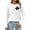 White, variant on Womens Canada Long Sleeve Canada Day Flag T Shirt Canadian Maple Leaf Shirts for Everyday Wear and Style