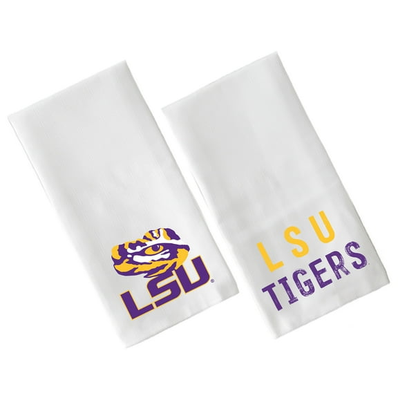 Little Birdie  LSU Tigers Two-Pack Tea Towel Set