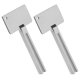 thumbnail image 4 of GOOHOCHY 2 unidades de rodillos dispensadores de pasta de dientes de metal con llave, exprimidor de tubo y clip para pasta de dientes., 4 of 8