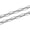 Steel color, variant on MATROOY 1M Stainless Steel Gold Filled Texture Paperclip Chains Bulk For Diy Jewelry-Steel color