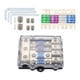 thumbnail image 5 of Kit de bloque de distribución con fusibles y portafusibles profesional con cubierta transparente 4 maneras, 5 of 9