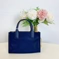thumbnail image 2 of Tory Burch Women's Ella Nylon Extra Small Top Zip Crossbody Bag Purse (Tory Navy), 2 of 9