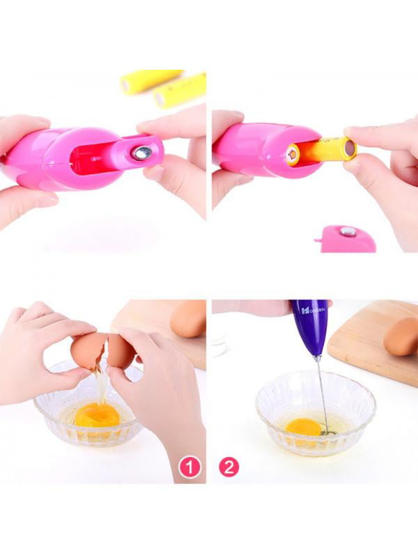 HEMOTON 1 Set electric egg beater cream food beater Electric Whisk Mixer  handheld kitchen mixer Mini Coffee Frother hand mixer stick butter churn