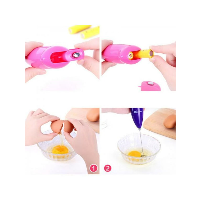 Mini Electric Egg Beater Hand Shake Milk Coffee Drink Whisk Frother Mixer  Stirrer Kitchen Tools