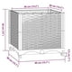 thumbnail image 4 of Cama Elevada Casafoyer de Polipropileno 40x40x38 cm Gris, 4 of 5
