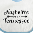 thumbnail image 4 of Inktastic Nashville Tennessee Est.1779 Boys or Girls Baby Bib, 4 of 4