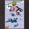 thumbnail image 3 of CafePress - G.I. Joe Snake Eyes Parachu Men's Football T Shirt - Mens Football Shirt, 3 of 4