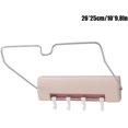 thumbnail image 5 of Folding Belt Washbasin Rack With 4 Hooks Basin Stand Wall Mounted Collapsible, 5 of 5
