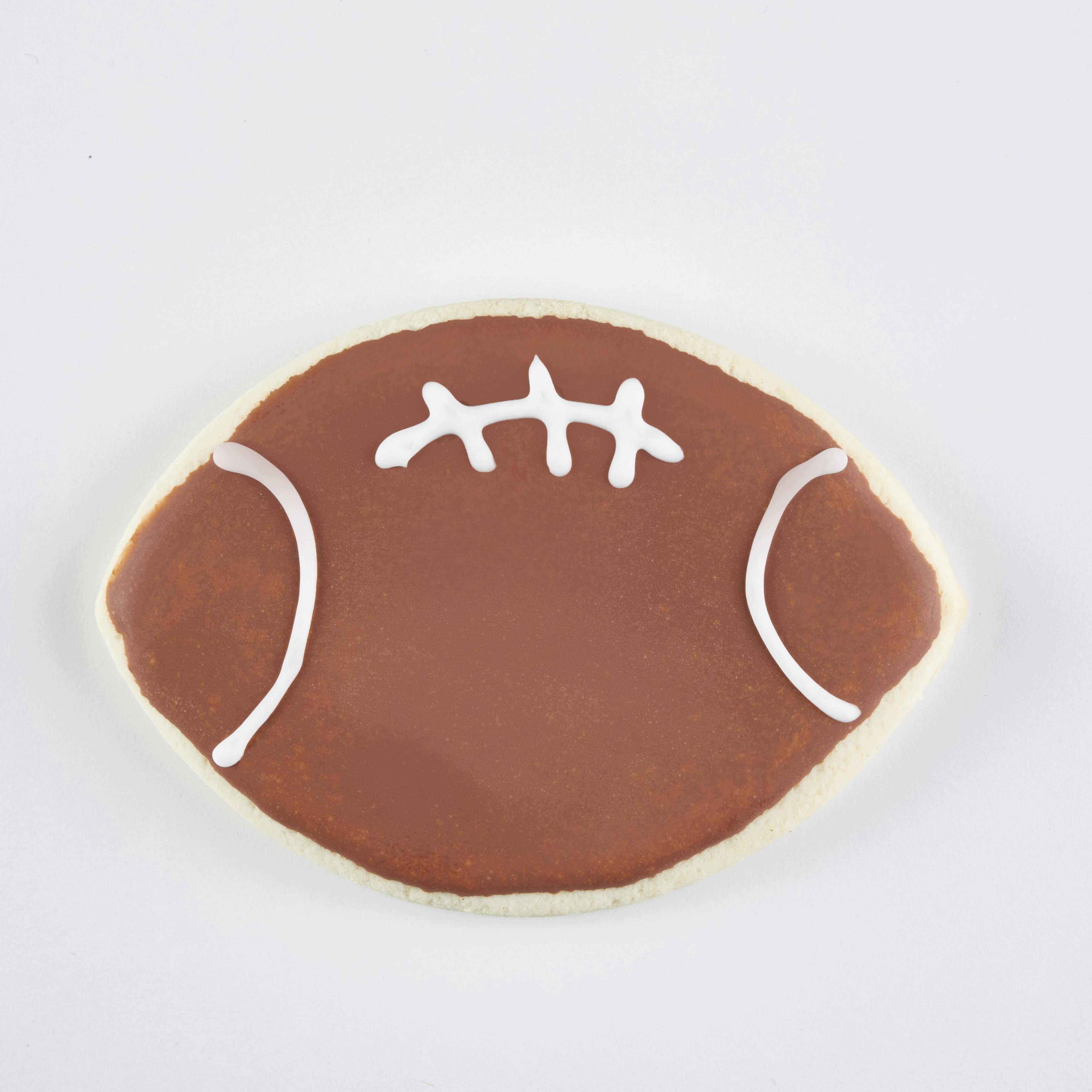 Smiley®  Cookie Football Sugar Cookies, 50 Count, 4"