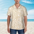 thumbnail image 5 of Picia Plant Gentle Cotton Regular Fit Short Sleeve Casual Hawaiian Shirt for Men-XX-Large, 5 of 8