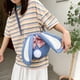 thumbnail image 3 of Bolso bandolera con orejas de conejo Ticfox azul, 3 of 5