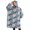 Blue Red Checkered, variant on Oversized Wearable Blanket Hoodie,Red and Black Checkered Pattern Sherpa Blanket Hoodie with Super Pockets,Super Warm Fuzzy Pullover for Women & Men