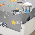 thumbnail image 4 of Juego de sábanas dobles para niños Joiedomi Astronaut de 3 piezas de microfibra suave, 4 of 7