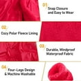 thumbnail image 4 of ZDWQFA Dog Coat, Waterproof Dog Jacket for Winter, Fullbody Dog Coats Snowsuit, Windproof Puppy Down Jacket Puffer Coat, Fleece Winter Vest for Dogs, Cold Weather Dog Coats, 4 of 5