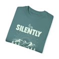 thumbnail image 3 of Novelty Silently Judging Your Trees Sarcastic Sardonic Hilarious Phrase Slogan Judgmental Ironic Sarcasm Unisex Garment-Dyed T-shirt, 3 of 4