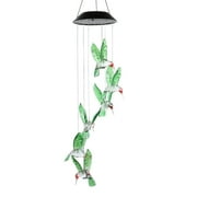 Solar Energy Powered Wind Chime Lamp Color-changing Outdoor Garden Street Solar Panel Light