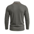thumbnail image 5 of LONKITO Long Sleeve Shirts for Men Casual Polo Shirt with Collar Breathable Slim Fit Shirts, 5 of 8