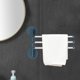 thumbnail image 5 of Fiudx Toallero con Ventosa, Versátil y Resistente, Diseño de Plástico Abs Resistente, Organizador de Baño Compacto, Fácil de Instalar y Usar, Ideal para El Hogar, La Cocina y Actividades Al Aire Libr, 5 of 6