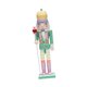 thumbnail image 3 of Cascanueces de madera Cascanueces Manualidades Escena Diseño Accesorios Regalo festivo Decoración de escritorio Cascanueces navideño para vacaciones abrigo verde, 3 of 8