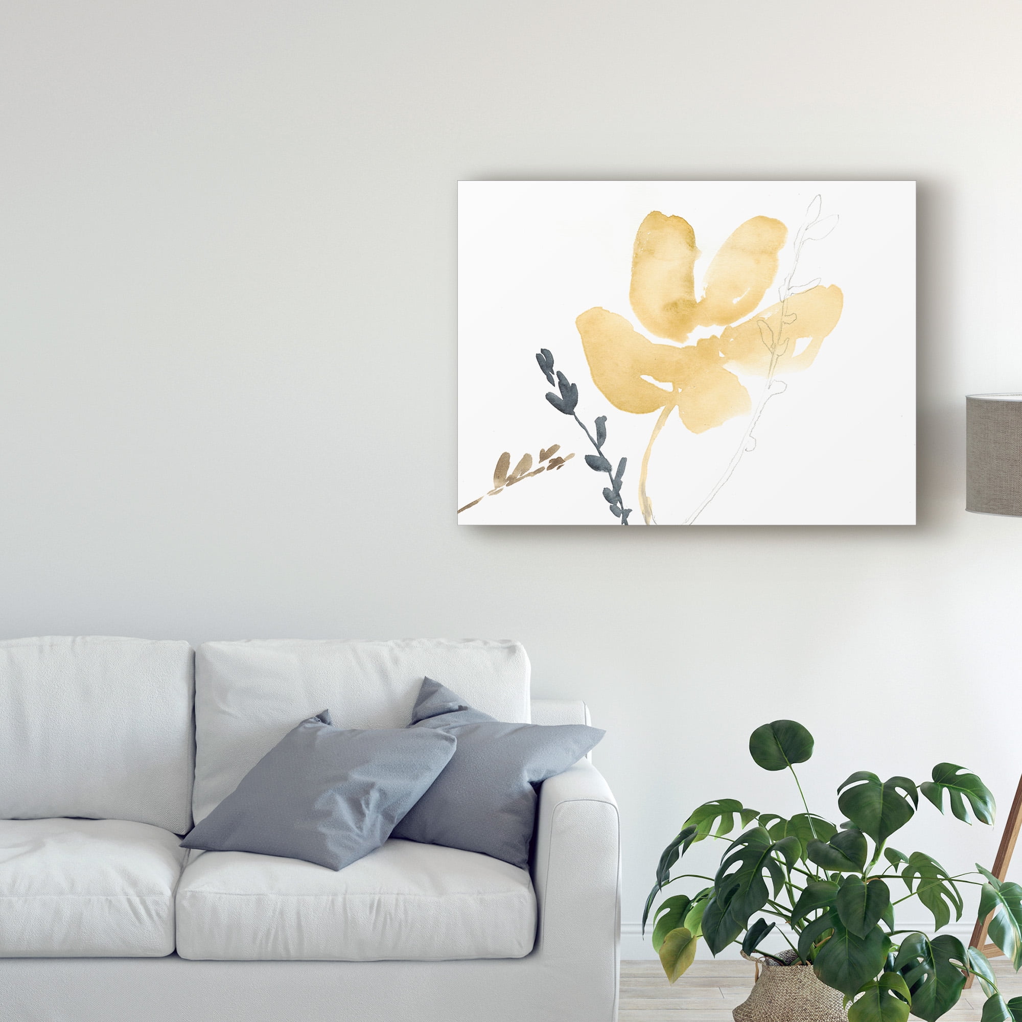 Trademark Fine Art 'Branch Contours III' Canvas Art by Jennifer Goldberger
