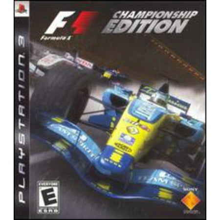 Formula One Championship Edition (PS3) (Best Formula One Game)