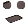 thumbnail image 6 of WeiLaiKeQi Bamboo Serving Tray Food Platter Rectangle Serving Tray for Hotel Home Party Dark Brown, 6 of 9