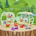 thumbnail image 4 of Peppa Pig Caravan Playset para niñas y niños, 3 figuras, 6 accesorios, juguetes preescolares, regalos para niños, a partir de 3 años, 4 of 5
