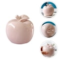 thumbnail image 3 of MasteelfCA 1Pc Xmas Tabletop Ornament Festive Home Decor Ceramic Apple Modeling Ornament, 3 of 7