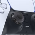 thumbnail image 2 of eXtremeRate Clear Black Replacement Thumbsticks Analog Stick Joystick for PS5 BDM-010/020/030/040, 2 of 6