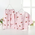 thumbnail image 2 of HIPYLO Little Girl Pajamas Teenager Pajamas Baby Boy Outfits 6-9 Months Boys 5t Clothes Baby Girl Jumpsuit Pijamas Para Niños Toddler Slipper, Watermelon Red 6-12 Months, 2 of 4