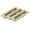 Brushed Gold, variant on Janitor 1 x 3" Name Tag, White (3 Pack)