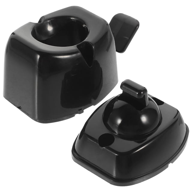 GETAJGHSD trailer latch keeper Nylon Black for Doors 1Set