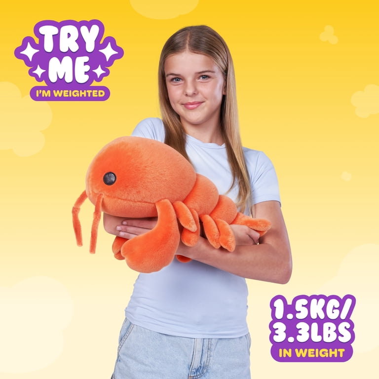 Hug-A-Lumps Lenny the Lobster Weighted Plush Toy photo 4
