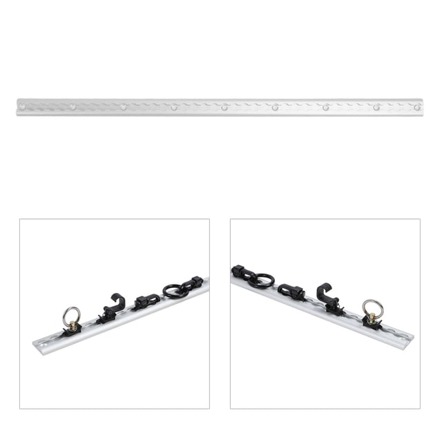 Sturdy Aluminum L Track Rail for Secure Cargo in Trucks Trailers RVs