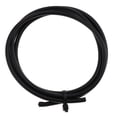 thumbnail image 2 of Cable de guitarra antirruido chapado en oro para piezas de efectos de guitarra negro, 2 of 8