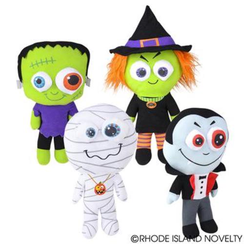 15" HALLOWEEN CHARACTER ASST PLUSH