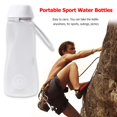 thumbnail image 3 of Termo viaje al aire libre de la coctelera de la proteína de las botellas de agua del deporte portátil 550mL a prueba de fugas Likrtyny Libre de BPA, 3 of 9