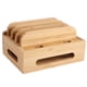 thumbnail image 1 of Estante para teléfono, mesa de oficina en casa, estante de almacenamiento de carga de bambú, estante de carga, los mejores materiales, 1 of 8