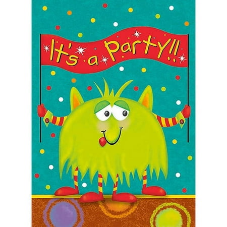 Party Monsters Invitations, 8pk