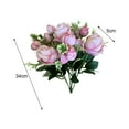 thumbnail image 6 of Silk Rose Bud Artificial Flower Bush Wedding Home Decoration, 6 of 8