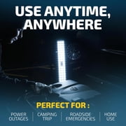 Bell + Howell Portable Light Bar, Rechargeable Lights for Home, Emergency Lights for Home Power Failure, Rechargeable Light Bar, Tool Gifts, Work Light, 720-Lumens, As Seen on TV